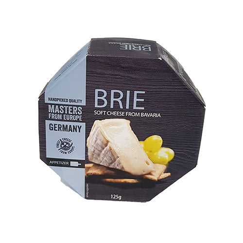 MASTERS FROM EUROPE BRIE CHEESE 125G